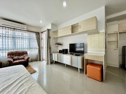 Fully furnished condo for sale at the lowest price in the project, ready to move in!! The Wisdom Burg Condo Bangsaen