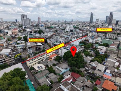 Leasehold Transfer — Vacant land 79 Sq.Wah, exceptional location!! City centre, Chan Road, near Sathorn & St. Louis (BTS)