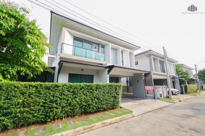 บ้านให้เช่า บิ้วท์อินโคตรหรู! หลังมุม หน้าบ้านไม่ชนหน้าหลังอื่น!! บ้านเดี่ยวให้เช่า 53.9 ตร.วา พีเว่ ราชพฤกษ์ สิรินธร (PYVE Ratchaphruek-Sirindhorn) ใกล้ Central Westville