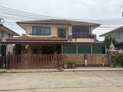 บ้านเดี่ยว 62ตรว.พื้นที่ใช้สอย 210ตรม. การ์เด้นวิลล่า วอเตอร์ฟร้อนท์
