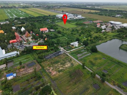 Land with Strong Future Potential!! Close to Bangkok-s 3rd Outer Ring Road & Reignwood Park Mega Project!