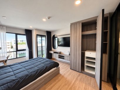 Innermost Corner Unit, Private! Open View with No Buildings Blocking!! Condo for Sale at The Origin Sukhumvit 105, 22 sq.m., Near BTS Bearing