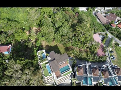 Luxury Rare Kata Beach Sea View!!! For Sale: 230.8 sq.wah Land, Ideal for Building a Pool Villa, Near Karon Beach, Patak Road to Chalong