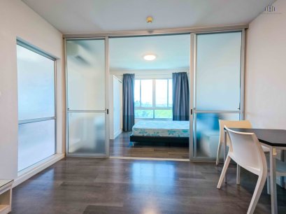 Urgent Sale! D condo campus resort Rangsit Building C, 6th Floor, 29.93 sq.m. Fully furnished with full electrical appliances. Ready to move in or lease out immediately!