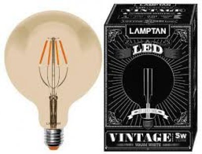 LED VINTAGE GLOBE 5 W Lamptan