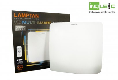 LED Multi-Smart Ceiling Light Square Shape 24W. Lamptan
