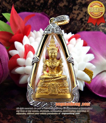 พระแก้วมรกต ปี39 เนื้อทองคำรุ่นแรก กรมสรรพสามิตฉลองครบรอบ๖๔ปี