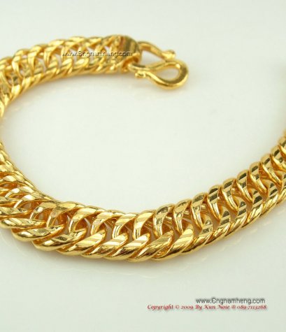 สร้อยแขนตะไบโปร่ง ทอง 99.99 เปอร์เซ็นต์ เส้นใหญ่ค่ะ