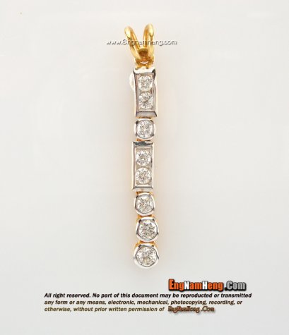 จี้เพชรแท้เรียงค่ะ