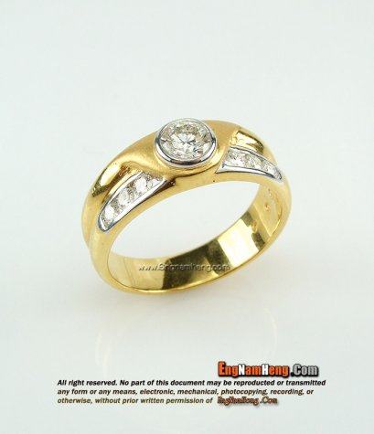 แหวนเพชรแท้ แบบเรียบใส่ได้นานค่ะ