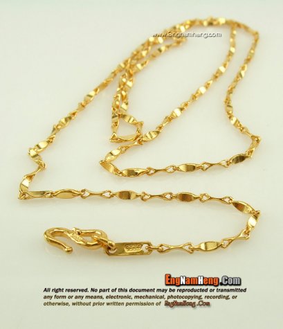 สร้อยคอทอง 9999 ลายตันทั้งเส้นค่ะ