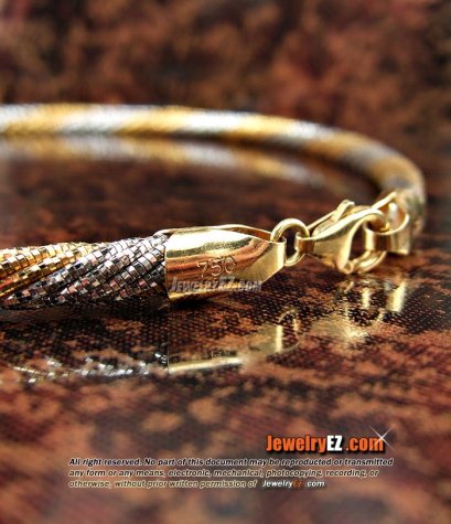 สร้อยคอโช๊คเกอร์ทองเค 750 อิตาลี เส้นใหญ่ๆค่ะ