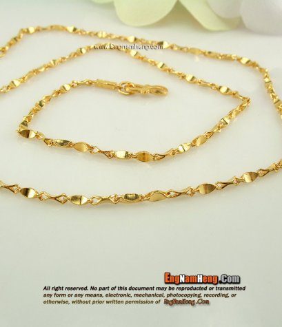 สร้อยคอทอง 24K ลายตันๆ