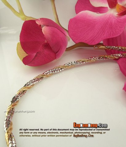 สร้อยคอทองเค 750 อิตาลีแท้ๆ สวยๆ ค่ะ