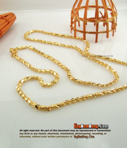 สร้อยคอทอง 99.99% (24K) ลายหัวใจความหมายดีค่ะ