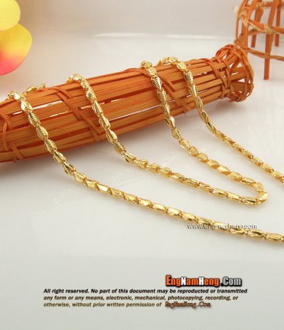 สร้อยคอทอง 99.99% (24K) ทองบริสุทธิ์ ลายสวยน่ารักค่ะ