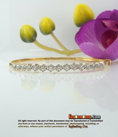 กำไลเพชรแท้ เบลเยี่ยมคัต สวย น่ารักสุดๆๆ ค่ะ