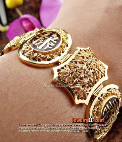 สร้อยแขนทองโบราณ งานแบบนี้หายากค่ะ ปัจจุบันไม่มีช่างทำแล้ว