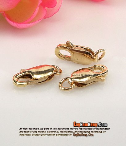 ตะขอสปริงสำหรับเปลี่ยนใส่สร้อยคอค่ะ