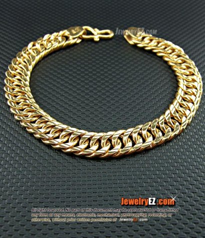 สร้อยแขนทอง 99.99% ลายยอดนิยม น้ำหนัก 30.89กรัม งานนอกทอง%สูง