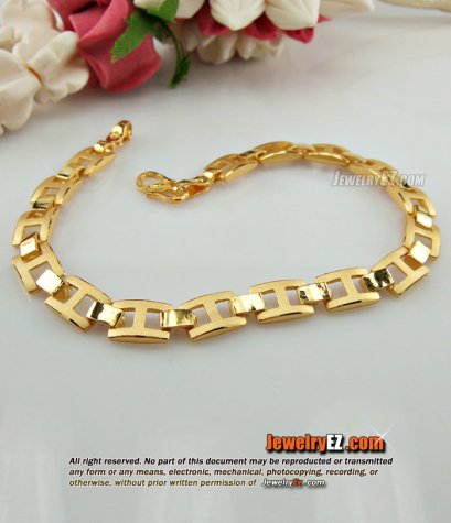 สร้อยแขนทอง99.99%(24K) ลายสวยเก๋ งานนอกทองใต้หวัน