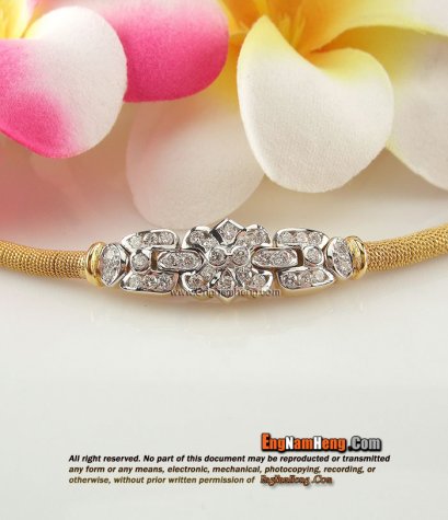 สร้อยแขนเพชรแท้ เบลเยี่ยมคัท สวยน่ารักค่ะ