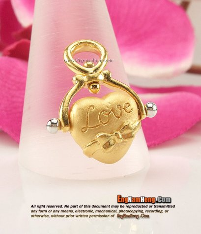 จี้ทองหัวใจ Prima Gold 24K(99.99%)ค่ะ