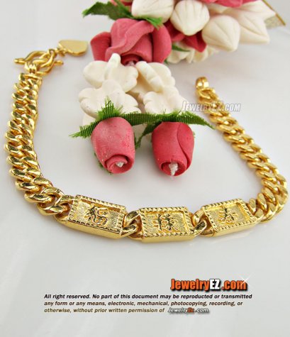 สร้อยแขนทองคำ 99.99 เปอร์เซ็นต์ (24K) ลายเลสมาตรฐาน ทองตันทั้งเส้น แข็งแรงสุดๆ