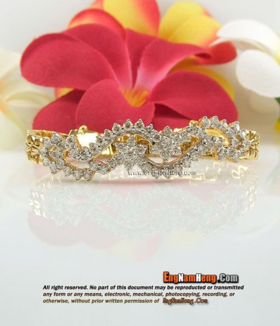 สร้อยแขนเพชรแท้ เบลเยี่ยมคัท น้ำ97 ค่ะ