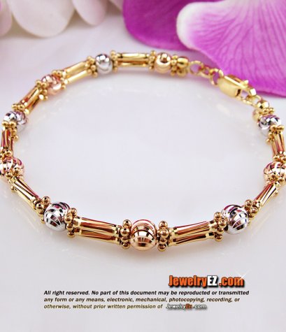 กำไลทองเคอิตาลี่ 18K ลวดลายน่ารักและสวยมากๆค่ะ ตัวเรือนแข็งแรงสุดๆ