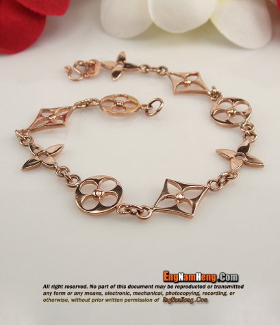 สร้อยแขน Pink Gold ลายสวยทันสมัย น่ารักสุดๆค่ะ