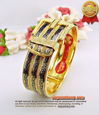 กำไลทอง 96.5% น้ำหนัก 3 บาท ทองห้างใหญ่ ฮั่วเซ่งเฮง ทองดีเปอร์เซ็นต์เต็มได้มาตรฐานค่ะ