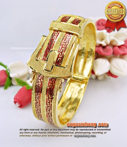 กำไลทอง 96.5% น้ำหนัก 2 บาท ทองห้างใหญ่ ฮั่วเซ่งเฮง ทองดีเปอร์เซ็นต์เต็มได้มาตรฐานค่ะ