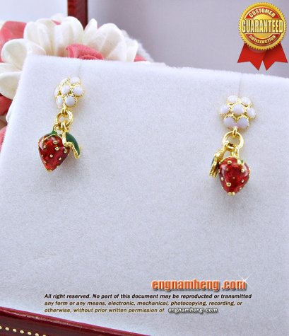 ต่างหูทอง 96.5%