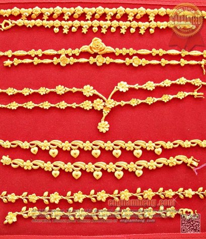 ชุดSet สร้อยคอ สร้อยแขน ใกล้เทศกาลสำคัญแล้วนะคะ ที่สำคัญค่ากำเหน็จราคาขายส่งจ้ะ