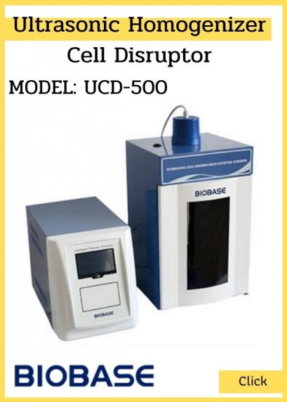 Ultrasonic Homogenizer Cell Disruptor UCD-500