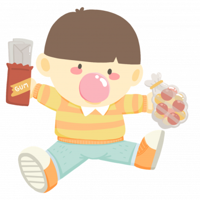 Sticker Flakes Thummada - The Boy