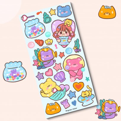 Mini Sticker - Little Mermaid