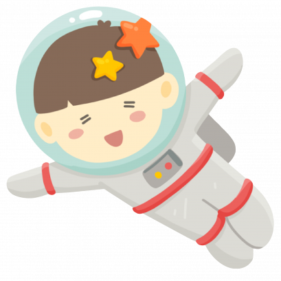 Sticker Flakes Thummada - Space