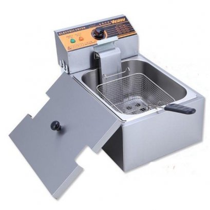 เครื่องทอดเฟรนฟราย หม้อทอดไฟฟ้าอ่างเดี่ยว By verly รุ่น HY-81