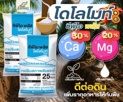โดโลไมท์  CPI สารปรับสภาพดินและน้ำคุณภาพสูง