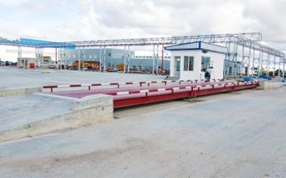 เครื่องชั่งรถบรรทุกแบบลอยหน้าเหล็ก