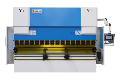DELEM DA53T เครื่องดัดไฮดรอลิก CNC แบบ 4+1 แกน (X, Y1, Y2, R+V)
