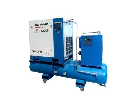 เครื่องปั๊มลมแบบสกรูแรงดันสูง : DEHAHA