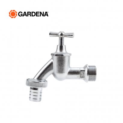 Gardena Tap with Threaded Hose Coupling 26,5 mm (G 3/4&quot;) / 19 mm (3/4&quot;) (07331-20)