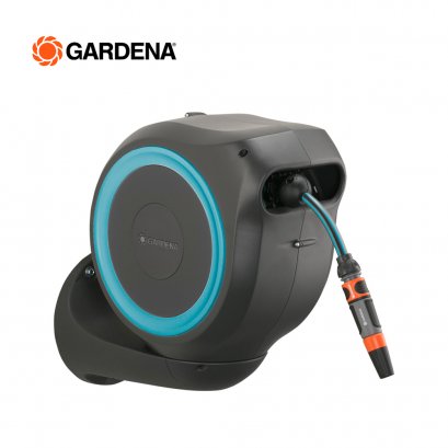 Gardena ที่เก็บสายยางแบบอัตโนมัติติดผนัง 15 ม. (18600-20)