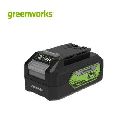 Greenworks แบตเตอรี่ ขนาด 24V, ความจุ 4 แอมป์