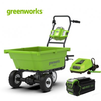 Greenworks Garden Cart 40V Including Battery Aand Charger