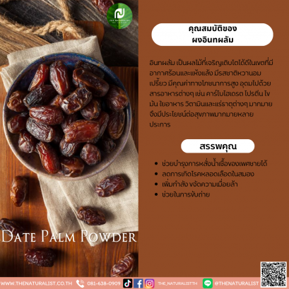 ผงอินทผลัม - Date Palm Powder