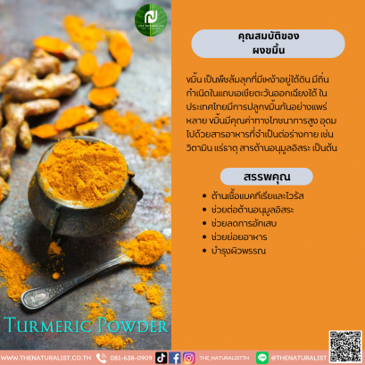 ผงขมิ้น - Turmeric Powder